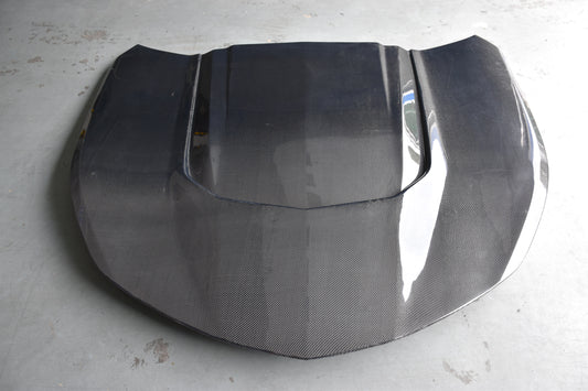 Chevrolet Camaro 6th Gen ZL1 Z/28 2SS 1SS 3LT 2LT 1LT 2LS 1LS 2015 2016 2017 2018 2019 2020 2021 2022 2023 2024 with Aftermarket Parts - V1 Hood Carbon Fiber / FRP from Aero Republic