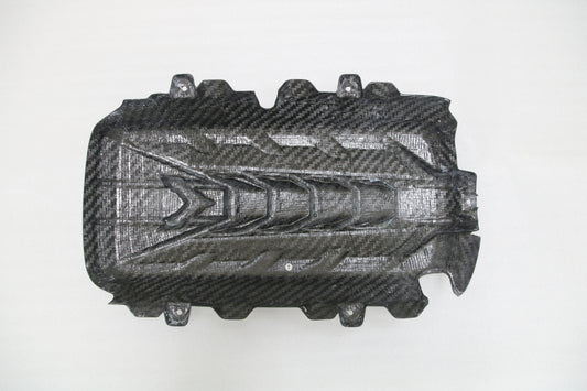 Aero Republic V2 Engine Cover for Chevrolet Corvette C8 Base 2020-ON Dry Pre-preg Carbon Fiber