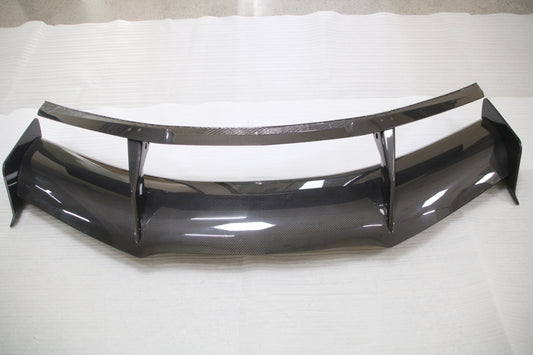 Chevrolet Corvette C8 Base E-Ray Z06 2020-ON with Aftermarket Parts - ZR1 Style Rear Wing Dry Pre-preg Carbon Fiber from Aero Republic