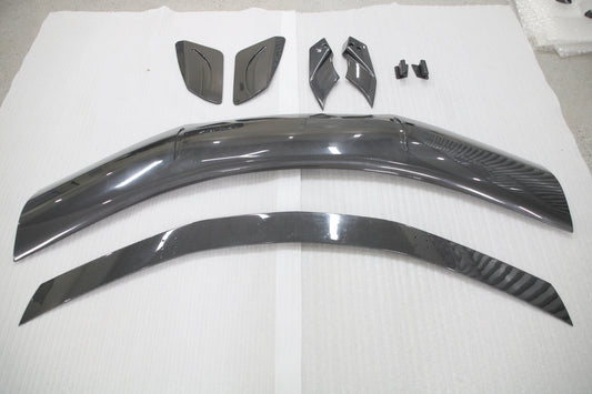 Chevrolet Corvette C8 Base E-Ray Z06 2020-ON with Aftermarket Parts - ZR1 Style Rear Wing Dry Pre-preg Carbon Fiber from Aero Republic
