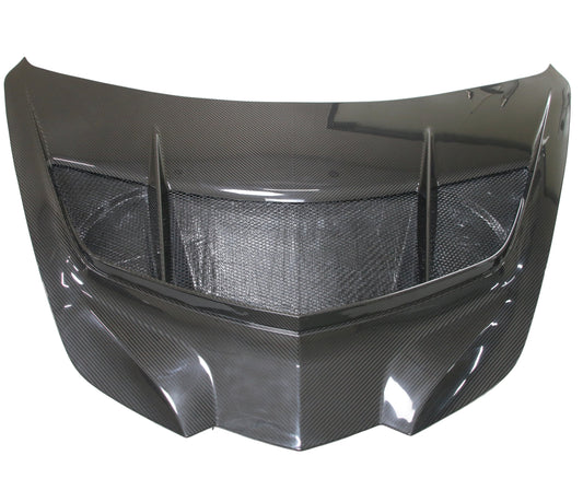 Chevrolet Corvette C8 Base E-Ray Z06 2020-ON with Aftermarket Parts - ZR1 V2 Style Hood Dry Pre-preg Carbon Fiber from Aero Republic