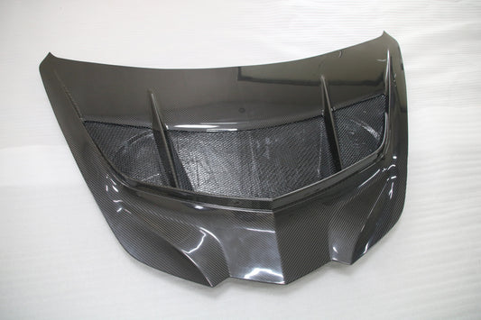Chevrolet Corvette C8 Base E-Ray Z06 2020-ON with Aftermarket Parts - ZR1 V2 Style Hood Dry Pre-preg Carbon Fiber from Aero Republic