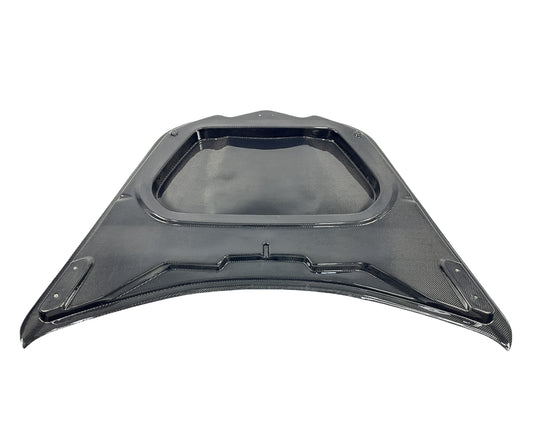 Chevrolet Corvette C8 Base Z06 2020-ON with Aftermarket Parts - OEM Style Hood Carbon Fiber from Aero Republic