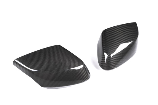 Chevrolet Corvette C8 Base Z06 ZR1 (fits all trims and packages) 2021-ON with Aftermarket Parts - OE Style Replacement Mirror Caps Pre-preg Carbon Fiber from Aero Republic