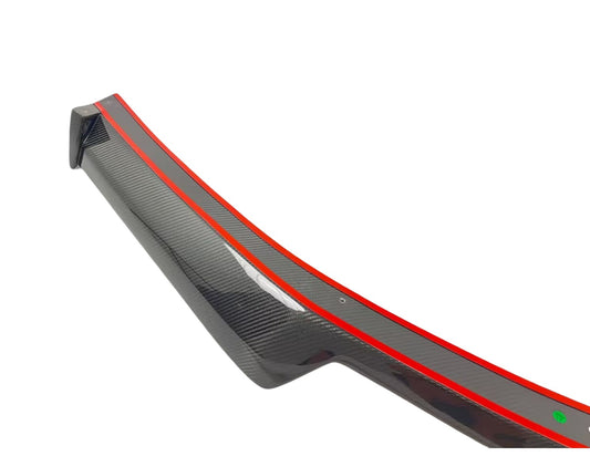 Chevrolet Corvette C8 Base or Z06 2020-ON with Aftermarket Parts - 5V5 V1 Style Rear Spoiler Carbon Fiber from Aero Republic