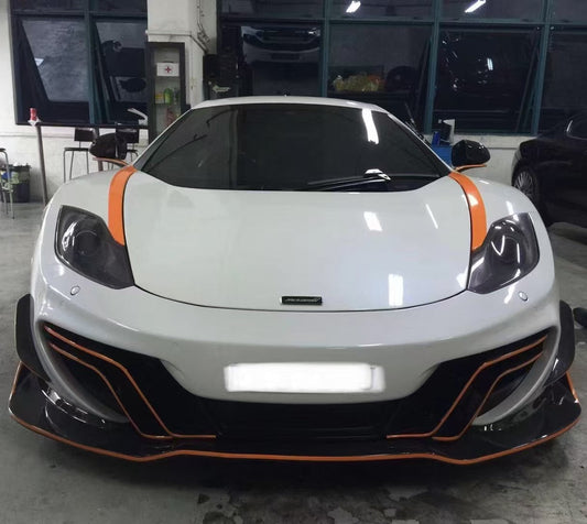 McLaren MP4-12C 2012 2013 2014 with Aftermarket Parts - DMC Style Full Body Kit Carbon Fiber from Aero Republic