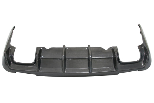 Dodge Challenger Hellcat Redeye T/A Scat Pack 392 SRT R/T SXT SE 2008 2009 2010 2011 2012 2013 2014 2015 2016 2017 2018 2019 2020 2021 2022 2023 (suitable for narrowbody, widebody requires slight modification to corners) with Aftermarket Parts - Rear Diffuser Carbon Fiber from Aero Republic