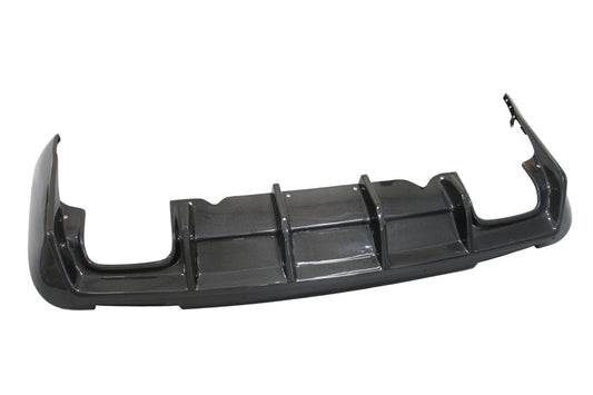 Dodge Challenger Hellcat Redeye T/A Scat Pack 392 SRT R/T SXT SE 2008 2009 2010 2011 2012 2013 2014 2015 2016 2017 2018 2019 2020 2021 2022 2023 (suitable for narrowbody, widebody requires slight modification to corners) with Aftermarket Parts - Rear Diffuser Carbon Fiber from Aero Republic