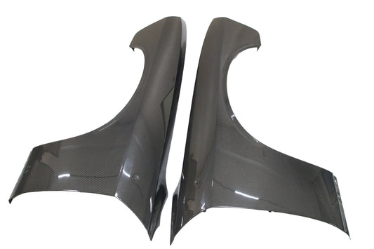 Dodge Challenger Hellcat T/A Scat Pack 392 SRT R/T SXT SE 2008 2009 2010 2011 2012 2013 2014 2015 2016 2017 2018 2019 2020 2021 2022 2023 with Aftermarket Parts - OEM Narrow Body Front Fenders Carbon Fiber from Aero Republic