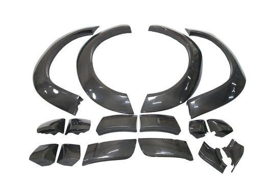 Upgrade Your Dodge Challenger Hellcat T/A Scat Pack 392 SRT R/T SXT SE 2008 2009 2010 2011 2012 2013 2014 2015 2016 2017 2018 2019 2020 2021 2022 2023 with Aftermarket Parts - OEM Widebody Style Wheel Arches Carbon Fiber from Aero Republic