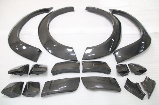 Upgrade Your Dodge Challenger Hellcat T/A Scat Pack 392 SRT R/T SXT SE 2008 2009 2010 2011 2012 2013 2014 2015 2016 2017 2018 2019 2020 2021 2022 2023 with Aftermarket Parts - OEM Widebody Style Wheel Arches Carbon Fiber from Aero Republic