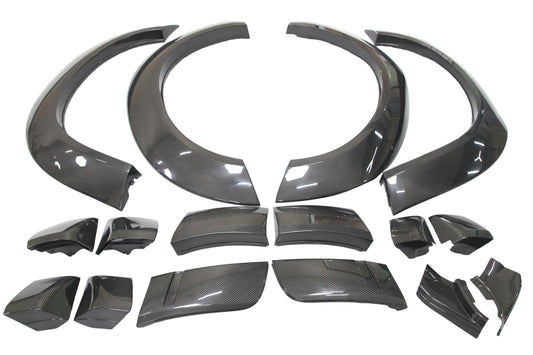 Upgrade Your Dodge Challenger Hellcat T/A Scat Pack 392 SRT R/T SXT SE 2008 2009 2010 2011 2012 2013 2014 2015 2016 2017 2018 2019 2020 2021 2022 2023 with Aftermarket Parts - OEM Widebody Style Wheel Arches Carbon Fiber from Aero Republic