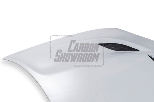 Dodge Charger 2015 2016 2017 2018 2019 2020 2021 2022 2023 with Aftermarket Parts - V1 Hood Carbon Fiber / FRP from Aero Republic