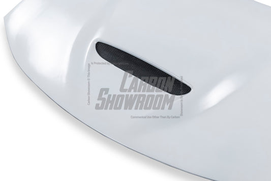 Dodge Charger 2015 2016 2017 2018 2019 2020 2021 2022 2023 with Aftermarket Parts - V4 Hood Carbon Fiber / FRP from Aero Republic