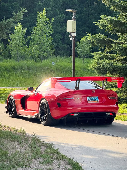 Aero Republic 1:1 Dodge Viper ACR Extreme ACR-E Carbon Fiber Wing Spoiler - Performance SpeedShop