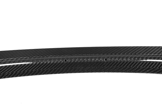 Infiniti Q50 Red Sport 400 Luxe Sensory Signature Premium Pure 2014 2015 2016 2017 2018 2019 2020 2021 2022 2023 2024 with Aftermarket Parts - M4 Style Rear Lip Spoiler Pre-preg Carbon from Aero Republic