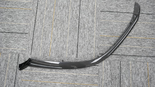 Ferrari 296 GTB GTS 2021-ON with Aftermarket Parts - OEM Replacement Style Front Lip Splitters Carbon Fiber from Aero Republic