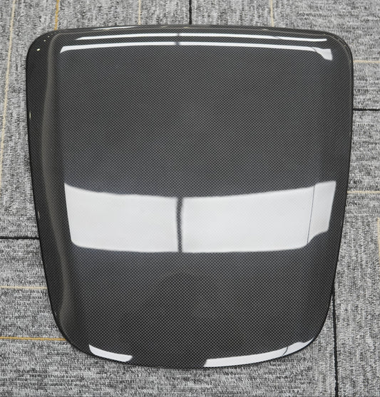 Ferrari 296 GTB 2021-ON with Aftermarket Parts - OEM Replacement Style Rear Engine Cover Pre-preg Carbon Fiber from Aero Republic