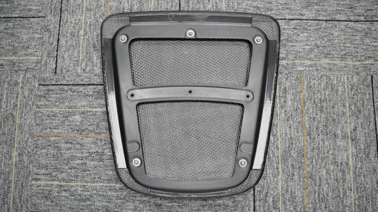 Ferrari 296 GTB 2021-ON with Aftermarket Parts - OEM Replacement Style Rear Engine Cover Pre-preg Carbon Fiber from Aero Republic