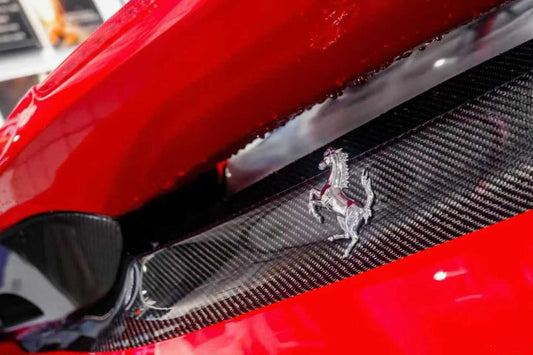 Ferrari 488 GTB with Aftermarket Parts - 1:1 Pista Style Full Body Kit Carbon Fiber / FRP from Aero Republic