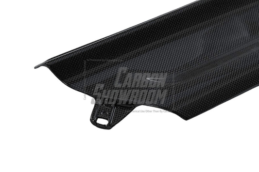 Ferrari 488 GTB 2016 2017 2018 2019 2020 with Aftermarket Parts - OEM 1:1 Style Firewall Panel Dry Pre-preg Carbon Fiber from Aero Republic