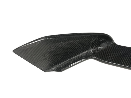 Ferrari 488 GTB & Spider with Aftermarket Parts - N Style Front Lip & Front Canards Pre-preg Carbon Fiber / FRP from Aero Republic