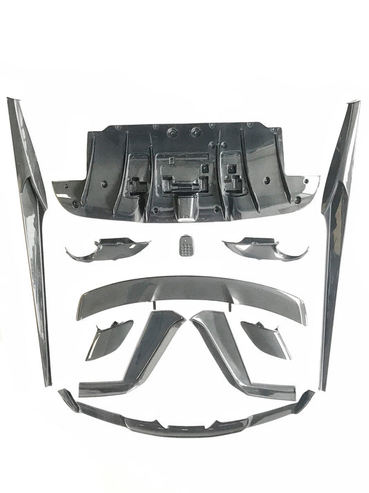 Ferrari 488 GTB & Spider with Aftermarket Parts - N Style Rear Lighting Cover Pre-preg Carbon Fiber / FRP from Aero Republic