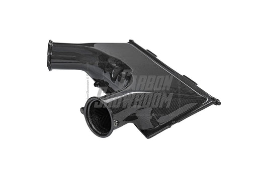 Ferrari 488 GTB & Spider 2016 2017 2018 2019 2020 with Aftermarket Parts - OEM 1:1 Style Replacement Airbox Dry Pre-preg Carbon Fiber from Aero Republic