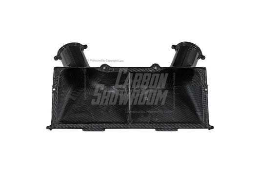 Ferrari 488 GTB & Spider 2016 2017 2018 2019 2020 with Aftermarket Parts - OEM 1:1 Style Replacement Airbox Dry Pre-preg Carbon Fiber from Aero Republic