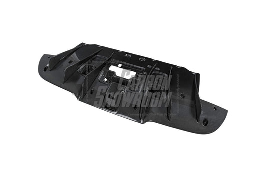 Ferrari 488 GTB & Spider 2016 2017 2018 2019 2020 with Aftermarket Parts - OEM 1:1 Style Replacement Rear Diffuser Dry Pre-preg Carbon Fiber from Aero Republic