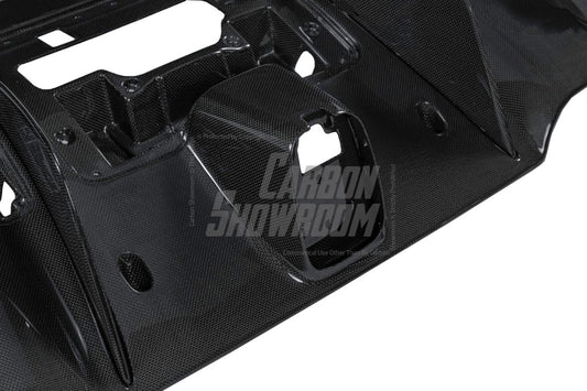 Ferrari 488 GTB & Spider 2016 2017 2018 2019 2020 with Aftermarket Parts - OEM 1:1 Style Replacement Rear Diffuser Dry Pre-preg Carbon Fiber from Aero Republic