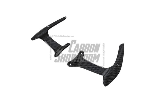 Ferrari 488 GTB & Spider 2016 2017 2018 2019 2020 with Aftermarket Parts - OEM 1:1 Style Shift Paddles Dry Pre-preg Carbon Fiber from Aero Republic