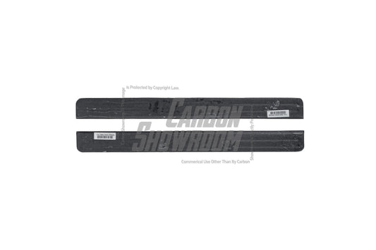 Ferrari 488 GTB & Spider 2016 2017 2018 2019 2020 with Aftermarket Parts - OEM 1:1 Style Door Sills Dry Pre-preg Carbon Fiber from Aero Republic