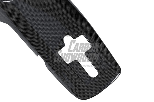 Ferrari 488 GTB & Spider 2016 2017 2018 2019 2020 with Aftermarket Parts - OEM 1:1 Style Replacement Engine Bay Center Panel Dry Pre-preg Carbon Fiber from Aero Republic