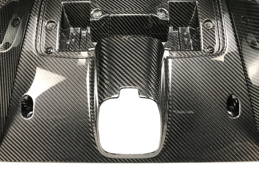 Ferrari 488 GTB & Spider with Aftermarket Parts - N Style Rear Diffuser Pre-preg Carbon Fiber / FRP from Aero Republic