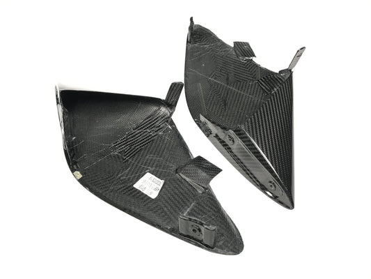 Ferrari 488 GTB & Spider with Aftermarket Parts - N Style Side Vent Pre-preg Carbon Fiber / FRP from Aero Republic