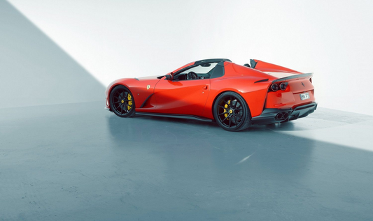 Ferrari 812 GTS 2021 2022 2023 with Aftermarket Parts - Rear Spoiler Carbon Fiber / FRP from Aero Republic
