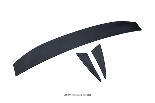 Ferrari 812 Superfast 2018 2019 2020 with Aftermarket Parts - Rear Spoiler Carbon Fiber / FRP from Aero Republic