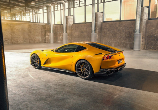 Ferrari 812 Superfast 2018 2019 2020 with Aftermarket Parts - Rear Spoiler Carbon Fiber / FRP from Aero Republic