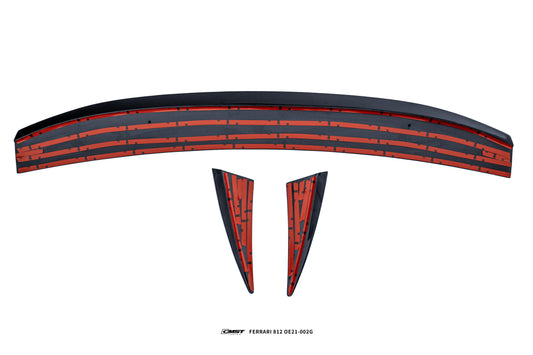 Ferrari 812 Superfast 2018 2019 2020 with Aftermarket Parts - Rear Spoiler Carbon Fiber / FRP from Aero Republic