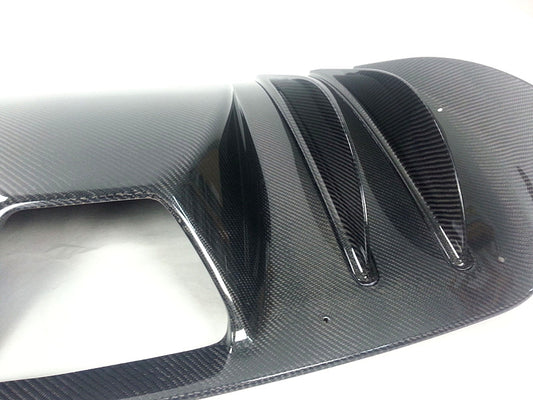 Ferrari F430 2005–2009 with Aftermarket Parts - OEM Replacement Style Rear Diffuser Carbon Fiber from Aero Republic