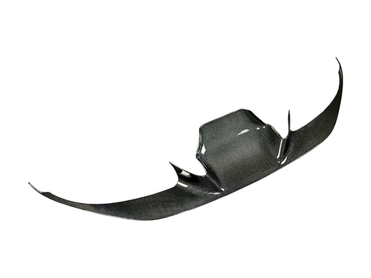 Ferrari F8 Tributo & Spider 2020 2021 2022 2023 with Aftermarket Parts - M Style Top Front Lip Carbon Fiber / FRP from Aero Republic