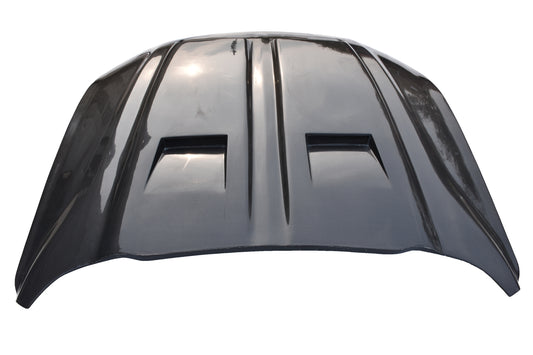 Ford Mustang Ecoboost V6 GT March1 Bullitt S550.2 2018 2019 2020 2021 2022 2023 with Aftermarket Parts - V1 Hood Carbon Fiber/FRP from Aero Republic