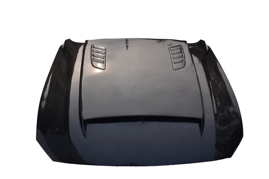 Ford Mustang Ecoboost V6 GT March1 Bullitt S550.2 2018 2019 2020 2021 2022 2023 with Aftermarket Parts - V2 Hood Carbon Fiber/FRP from Aero Republic