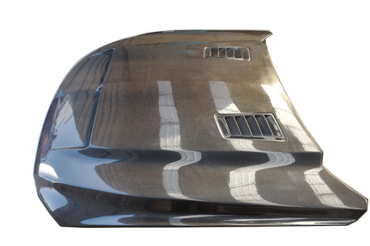 Ford Mustang GT 5.0 V6 3.6 Ecoboost 2.3 S550.1 2015 2016 2017 with Aftermarket Parts - V3 Hood Carbon Fiber/FRP from Aero Republic