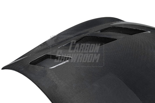 Infiniti G37 G37x IPL Anniversary Journey Sport X Base 2008 2009 2010 2011 2012 2013 & Q60 Journey Sport S Base 2014 2015 with Aftermarket Parts - AM Hood Carbon Fiber from Aero Republic