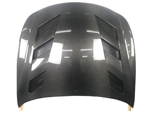 Infiniti G37 G37x IPL Anniversary Journey Sport X Base 2008 2009 2010 2011 2012 2013 & Q60 Journey Sport S Base 2014 2015 with Aftermarket Parts - AM Hood Carbon Fiber from Aero Republic
