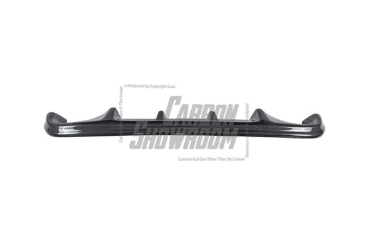 Infiniti Q50 Red Sport 400 Luxe Sensory Signature Premium Pure 2014 2015 2016 2017 with Aftermarket Parts - Japanese Version (Lower Layer) Rear Diffuser Carbon Fiber from Aero Republic