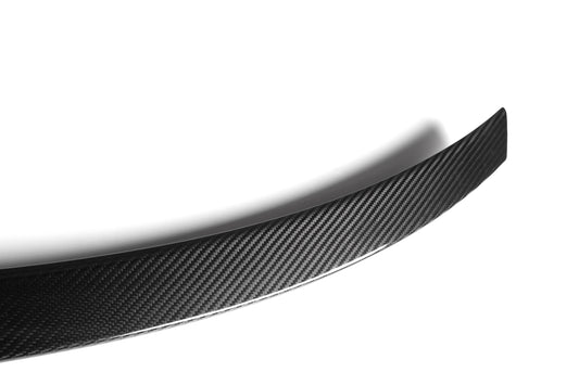 Infiniti Q50 Red Sport 400 Luxe Sensory Signature Premium Pure 2014 2015 2016 2017 2018 2019 2020 2021 2022 2023 2024 with Aftermarket Parts - JDM Style Rear Lip Spoiler Pre-preg Carbon from Aero Republic