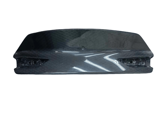 Infiniti Q60 Red Sport 400 Premium Luxe Sport Pure 2017 2018 2019 2020 2021 2022 with Aftermarket Parts - V1 Trunk Carbon Fiber from Aero Republic